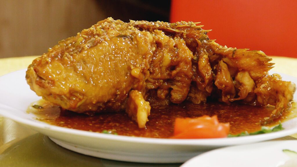 Sweet and sour grouper