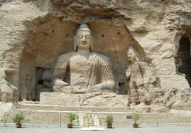 Buddhism statue in stone