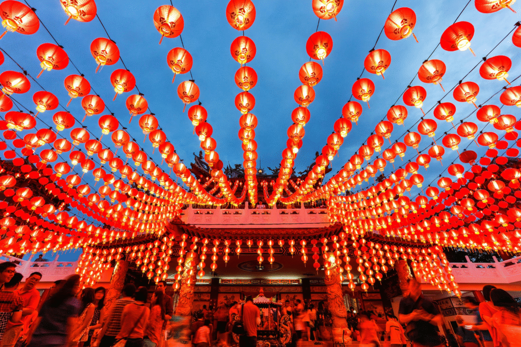 Chinese new year Lanterns China